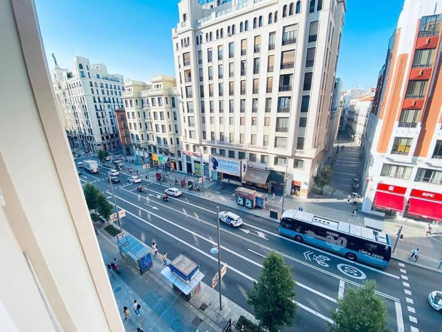 Apartamento En Gran Via De Madrid 45 4 Esterno foto